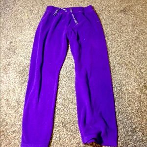 365 Kids Purple Lazy Sweatpants Size 8
